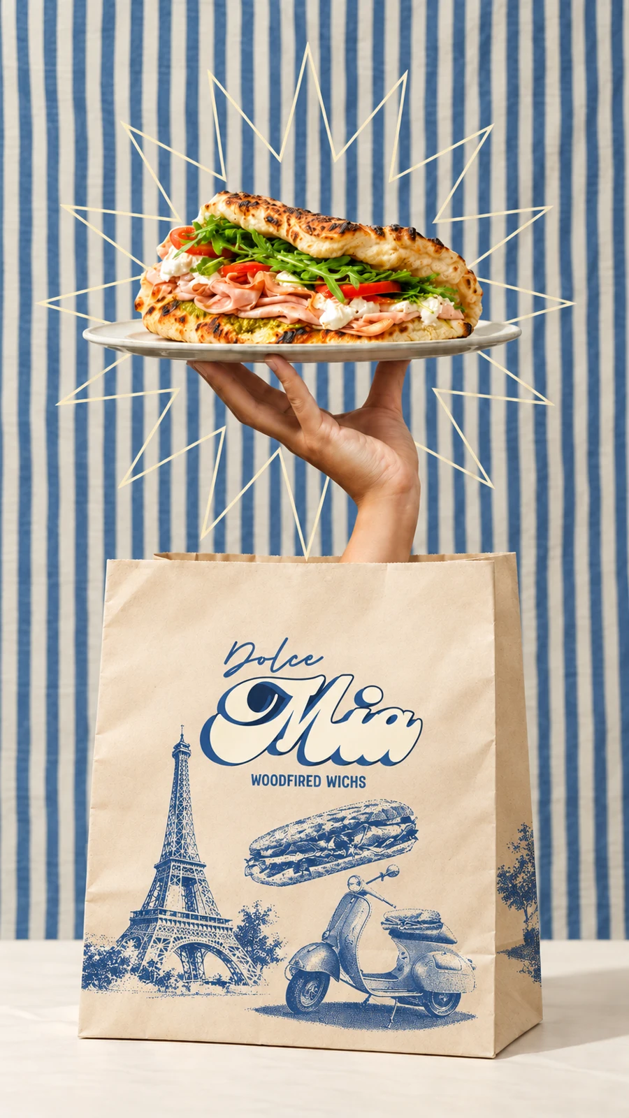 Le sac Dolce Mia, Paris et son panuozzo